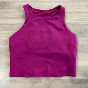 Lululemon Wunder Train Racerback Tank Top Magenta Purple Women Size 6